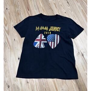 Def Leppard/ Journey 2018 Band touring T shirt M